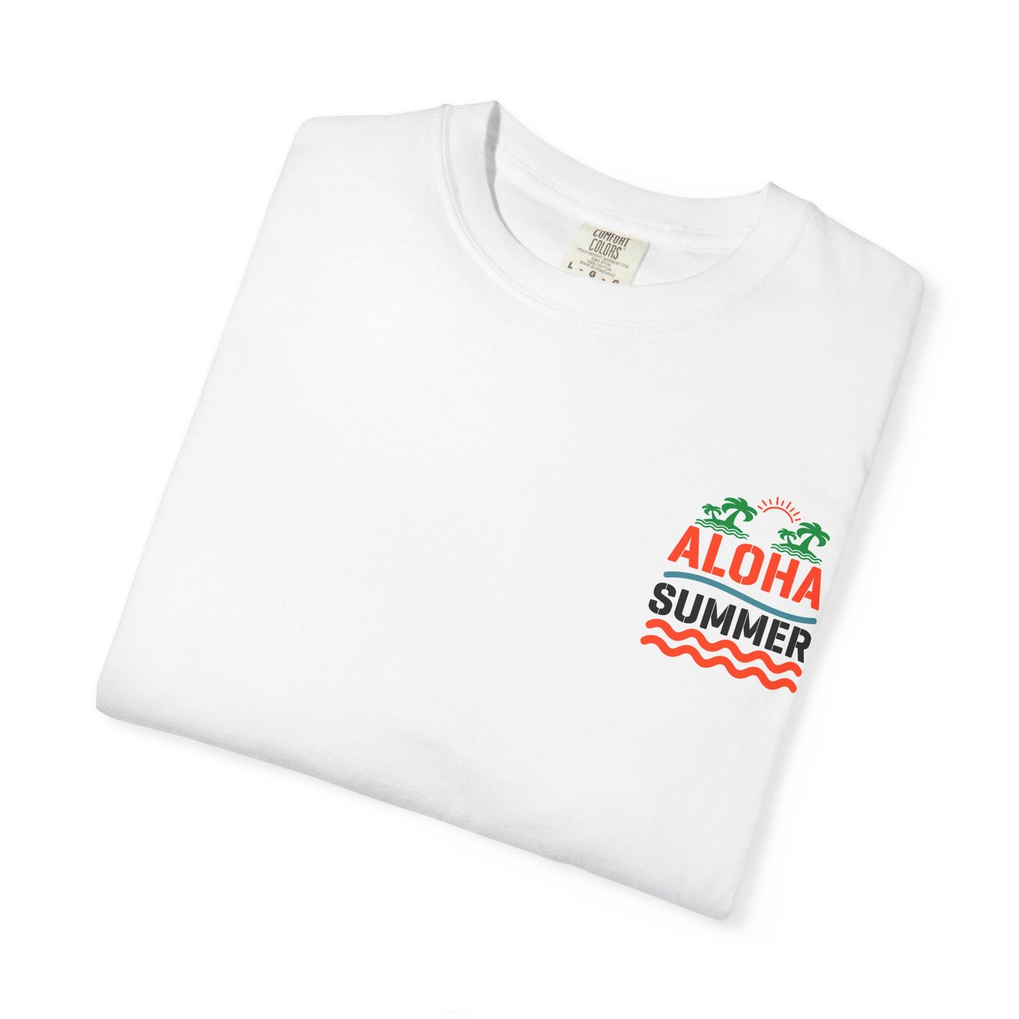 Aloha Summer Unisex T-Shirt, Beach Shirt, Vacation Tee, Summer Apparel, Tropical Graphic Tee, iconic Waikiki Beach Maui ,Oahu