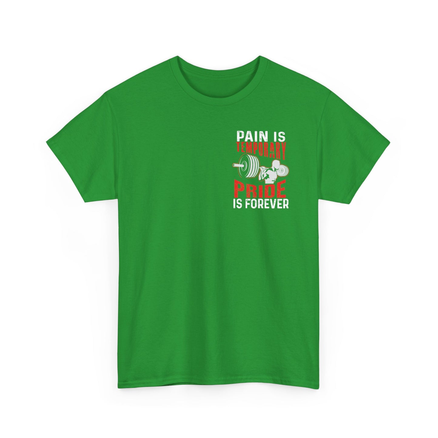 Temporary Pride Unisex Cotton Tee, Fitness Shirt, Apparel, Workout Top, Gift, Celebration Tee