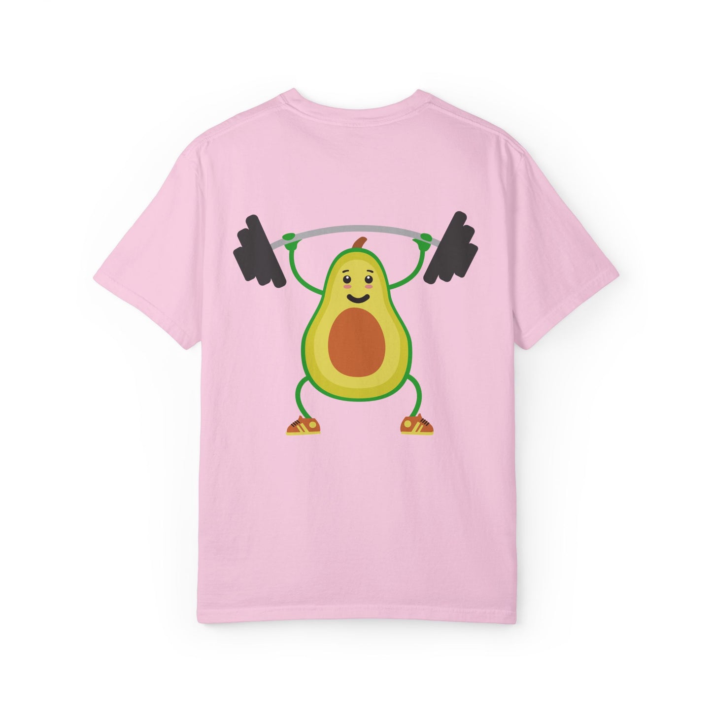 Funny Avocado Workout Unisex T-Shirt - Perfect for Fitness Lovers & Healthy Eating Enthusiasts