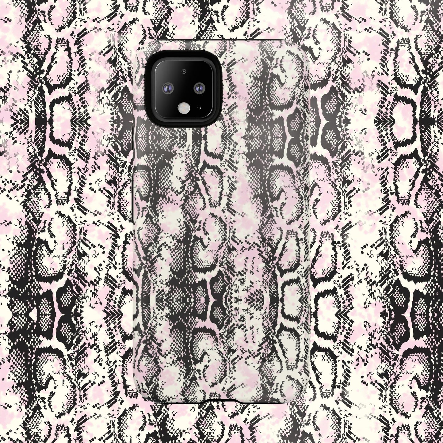 Stylish Snake Print Phone Case - Tough Protection for Trendsetters