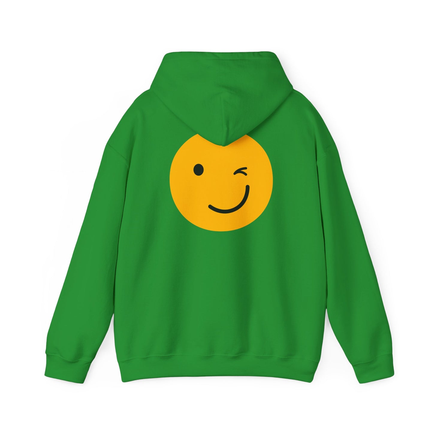 Smiley Face Unisex Hooded Sweatshirt - Fun and Cozy