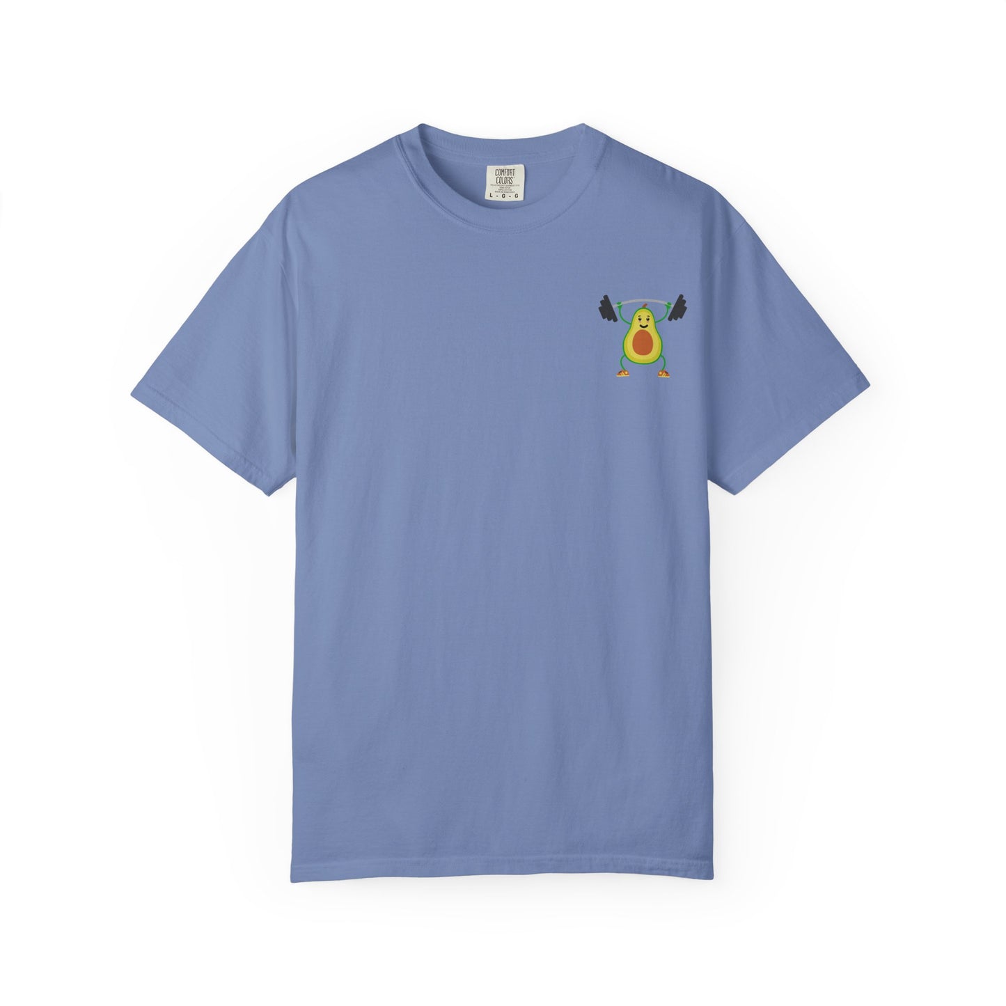 Funny Avocado Workout Unisex T-Shirt - Perfect for Fitness Lovers & Healthy Eating Enthusiasts