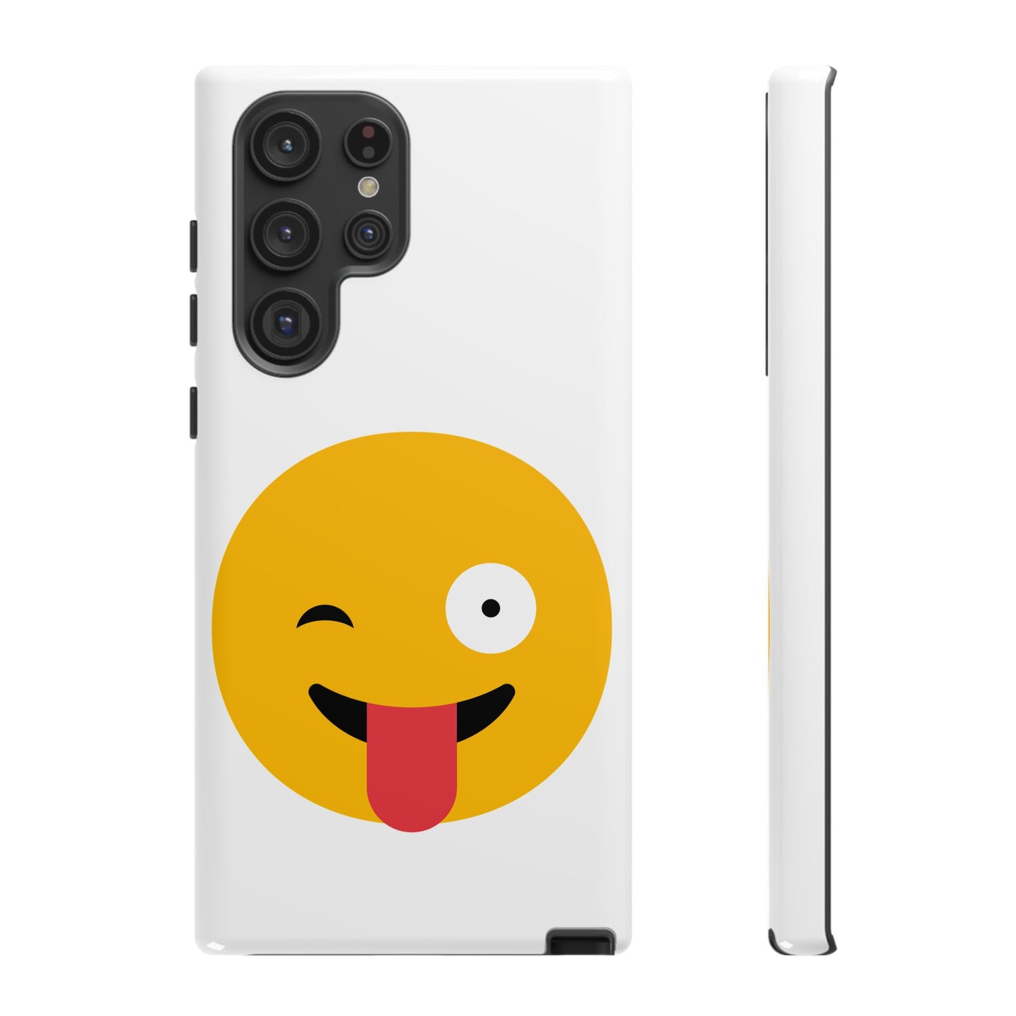 Playful Emoji Phone Case - Tough Cases for Fun Vibes