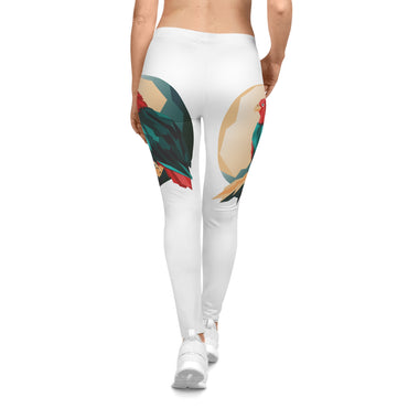 Tropical Bird Graphic Women's Casual Leggings