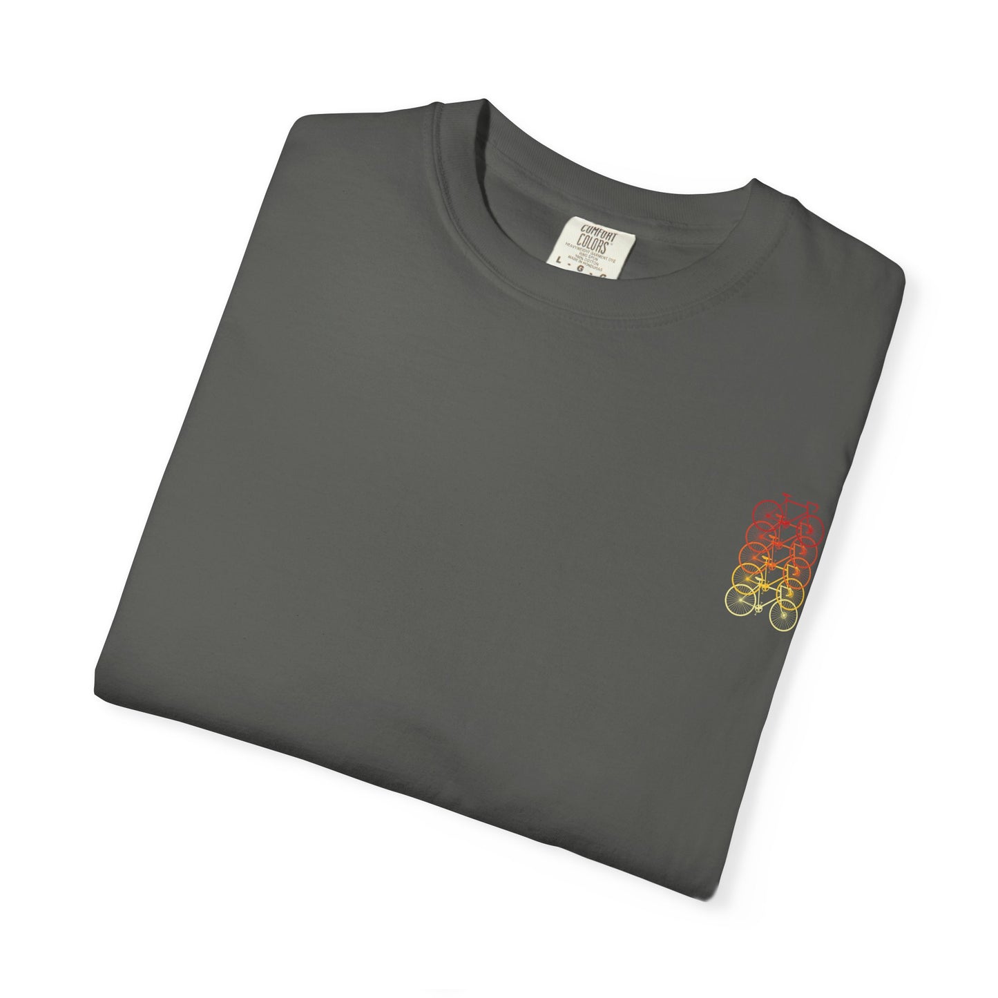 Gradient Bicycle Unisex T-Shirt - Perfect for Cycling Enthusiasts