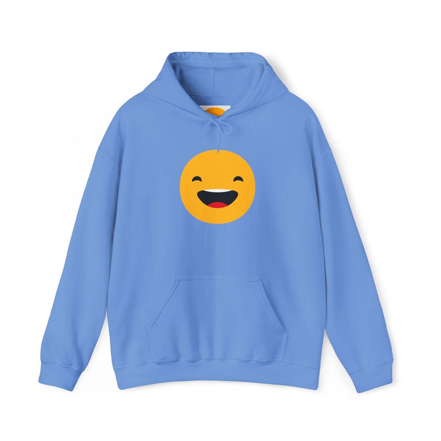 Happy Emoji Unisex Hoodie - Cozy Sweatshirt with Smiley Face Design