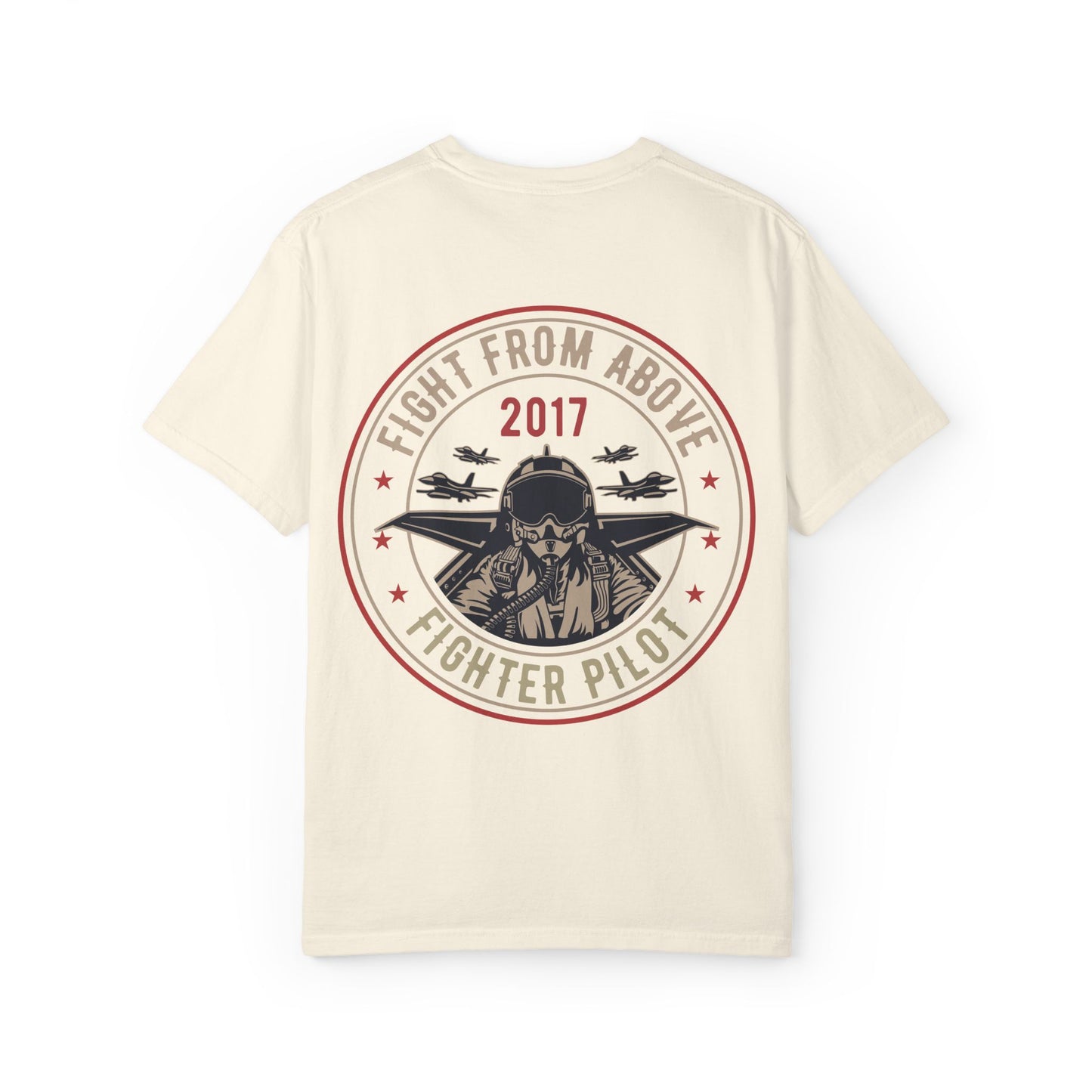 Vintage Fighter Pilot T-Shirt, Unisex Aviation Tee, Gift for Aviation Lovers, Military Shirt, Airplane Enthusiast Apparel