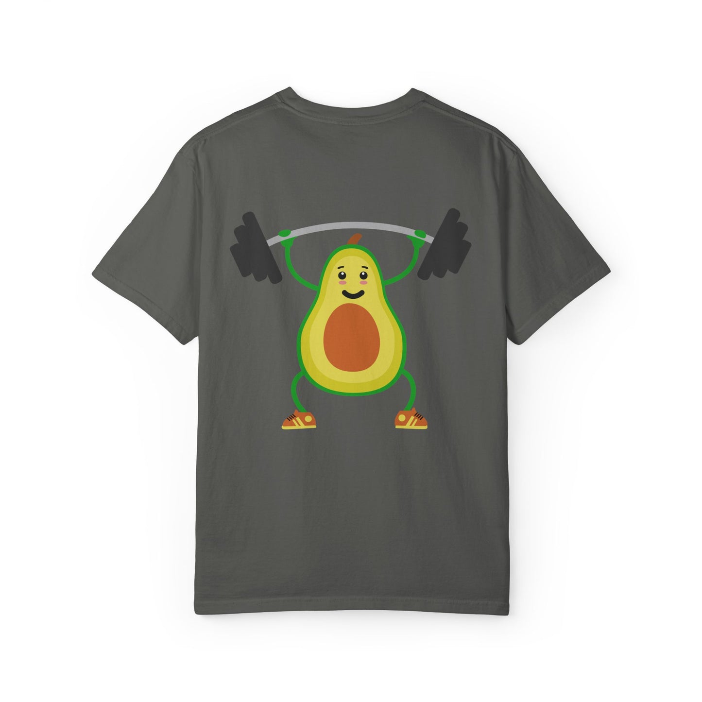 Funny Avocado Workout Unisex T-Shirt - Perfect for Fitness Lovers & Healthy Eating Enthusiasts