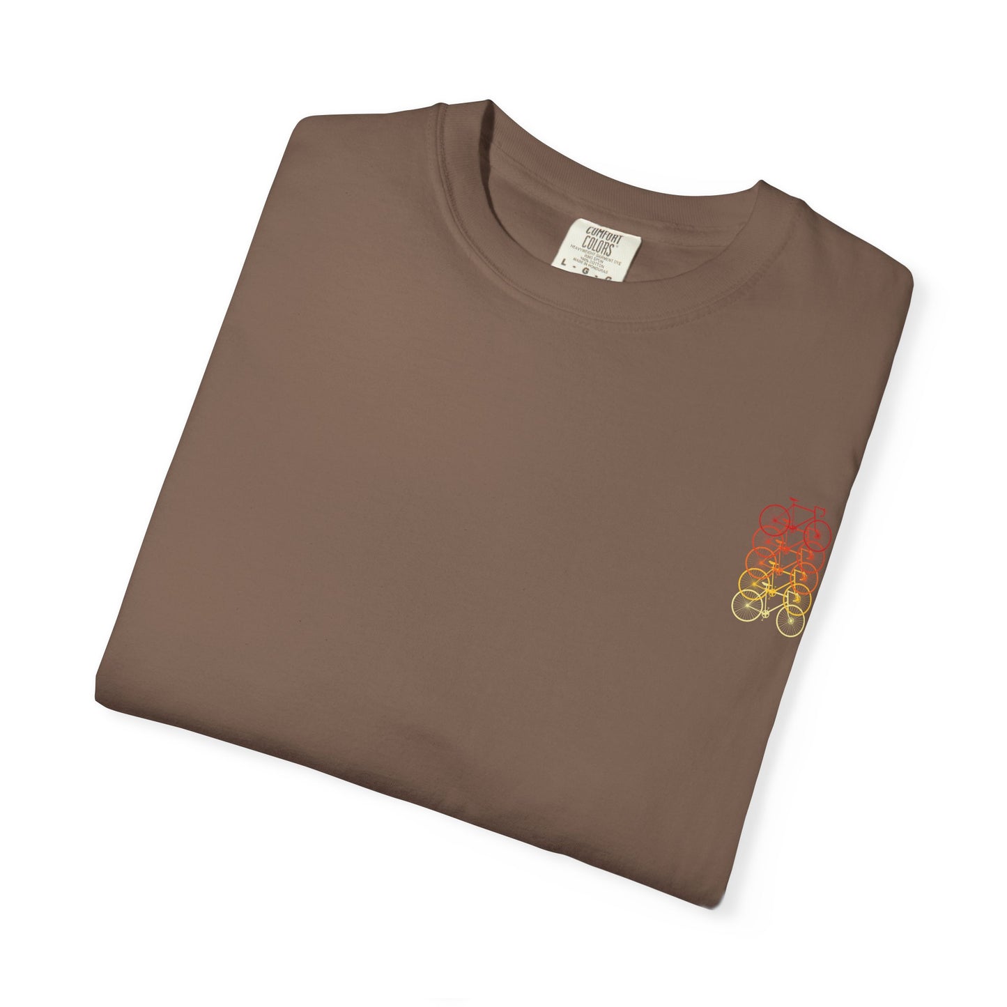 Gradient Bicycle Unisex T-Shirt - Perfect for Cycling Enthusiasts