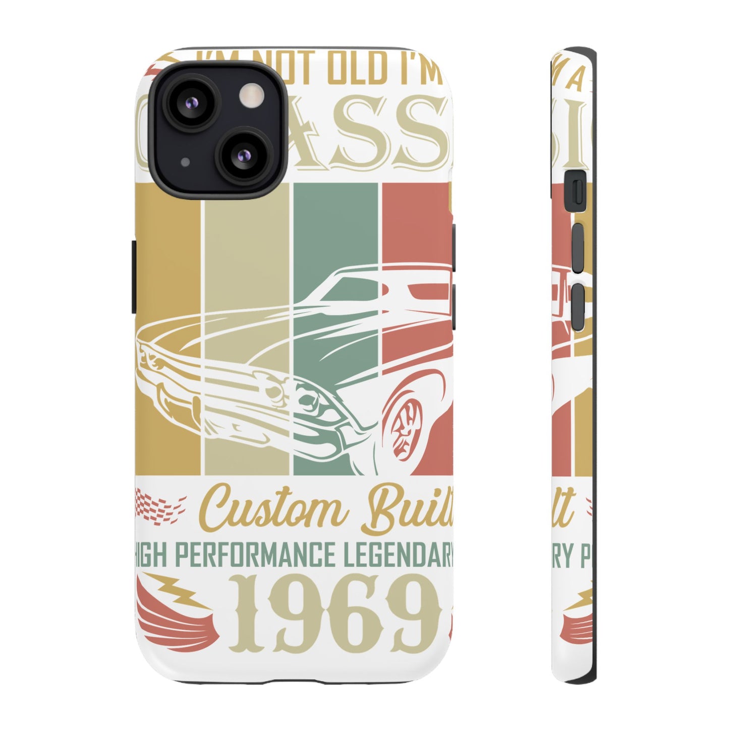 Vintage Classic Car Tough Case - Retro 1969 Design