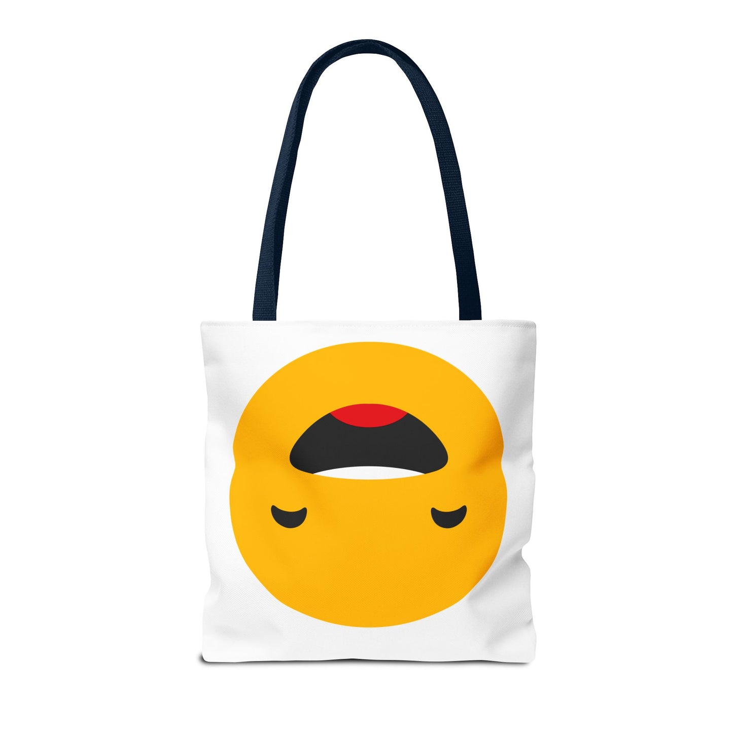 Smiley Face Tote Bag - Fun and Cheerful Reusable Shopping Bag