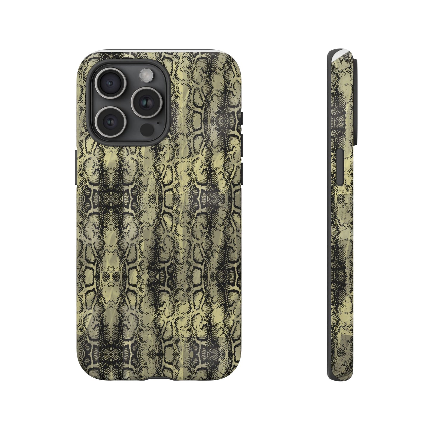 Snake Pattern Phone Case – Tough & Stylish Protection for Your Device Show off your wild side while keeping your phone protected with this sleek snake pattern case—designed for both fashion and function.