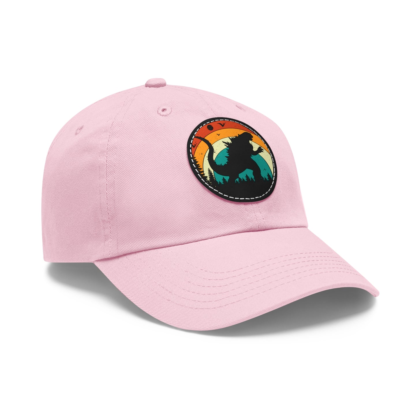 Adventure Dad Hat with Leather Patch – Perfect for Outdoor Enthusiasts