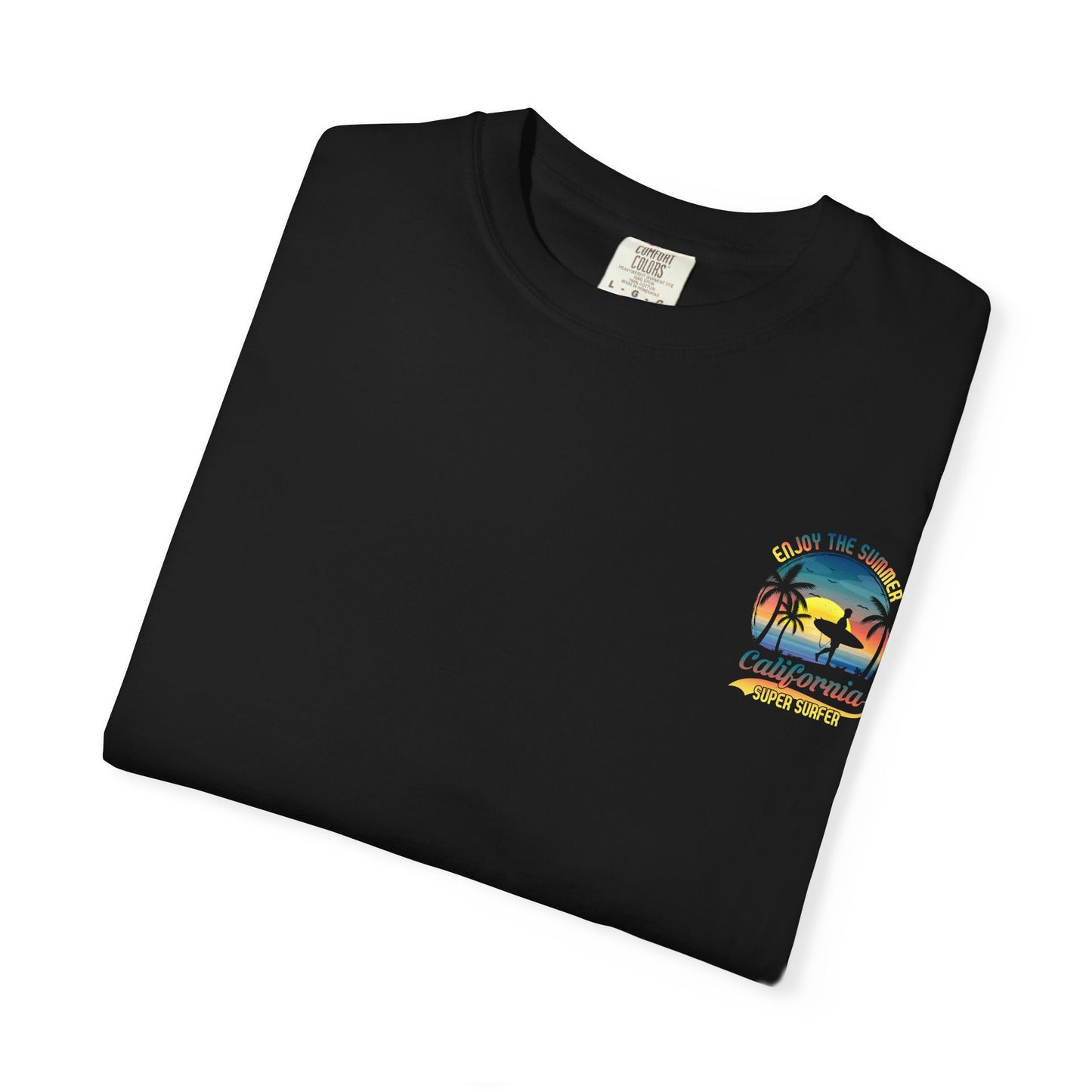 California Summer Vibes T-Shirt, Unisex Beach Tee, Surfing Apparel, Gift for Surfers, Summer Wardrobe Essential