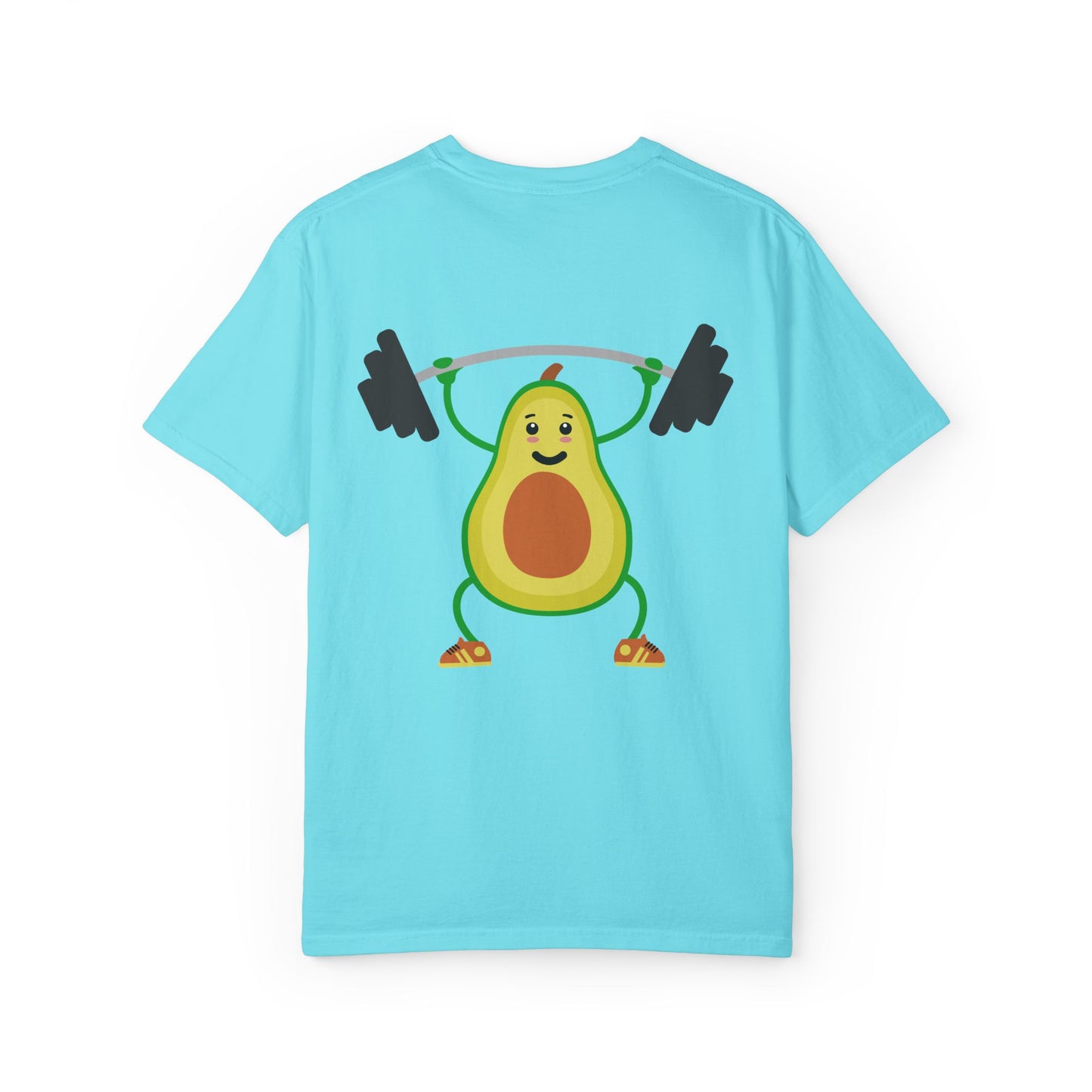 Funny Avocado Workout Unisex T-Shirt - Perfect for Fitness Lovers & Healthy Eating Enthusiasts