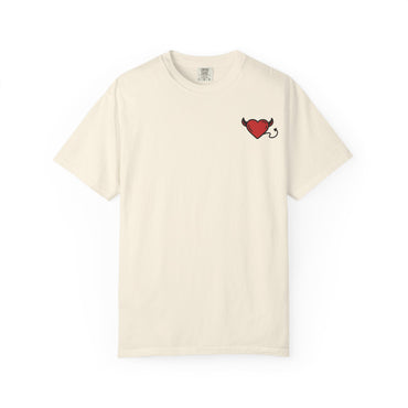 Devilish Love T-Shirt | Unisex Garment-Dyed Tee for Casual Style
