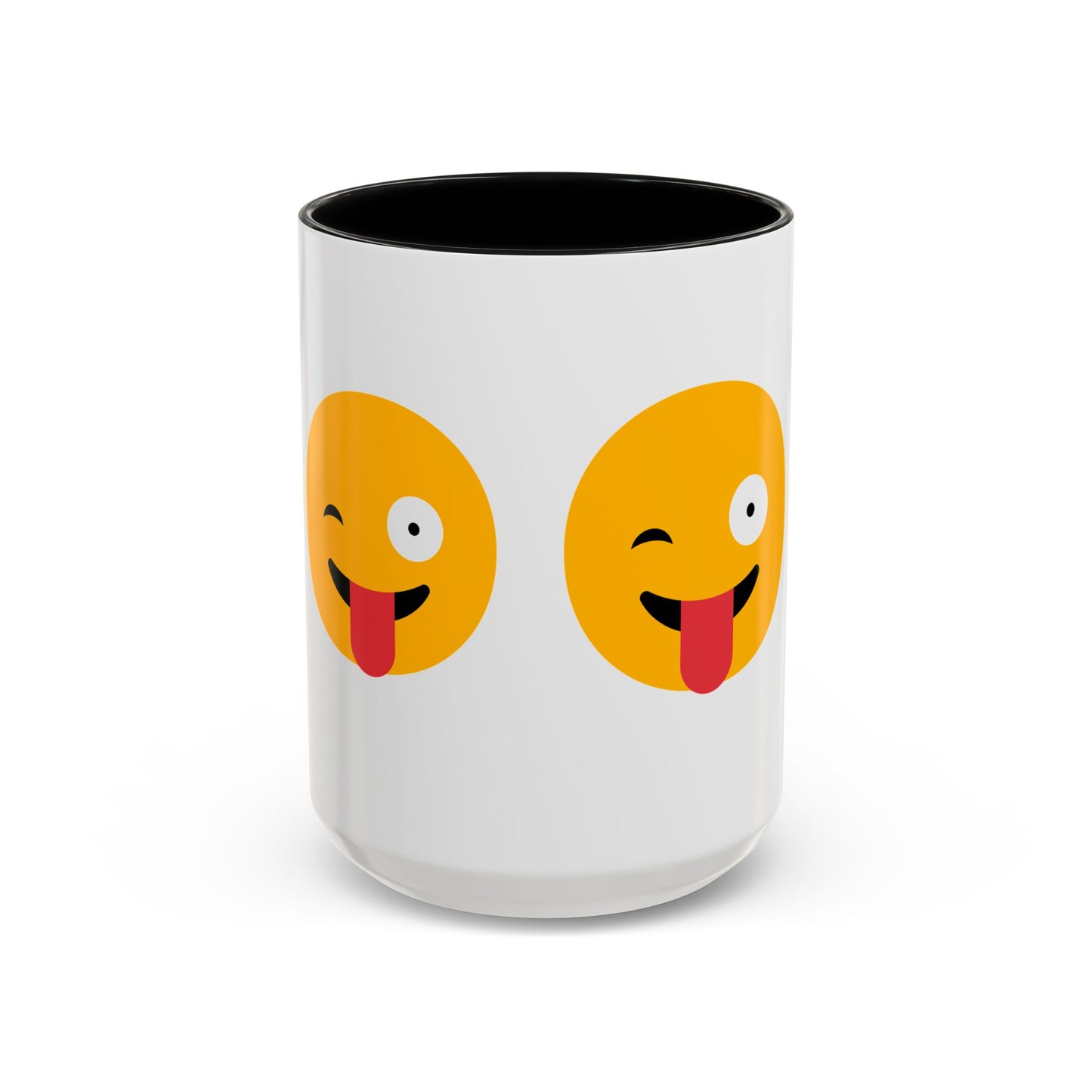 Playful Emoji Coffee Mug | Fun Yellow Faces 11oz & 15oz
