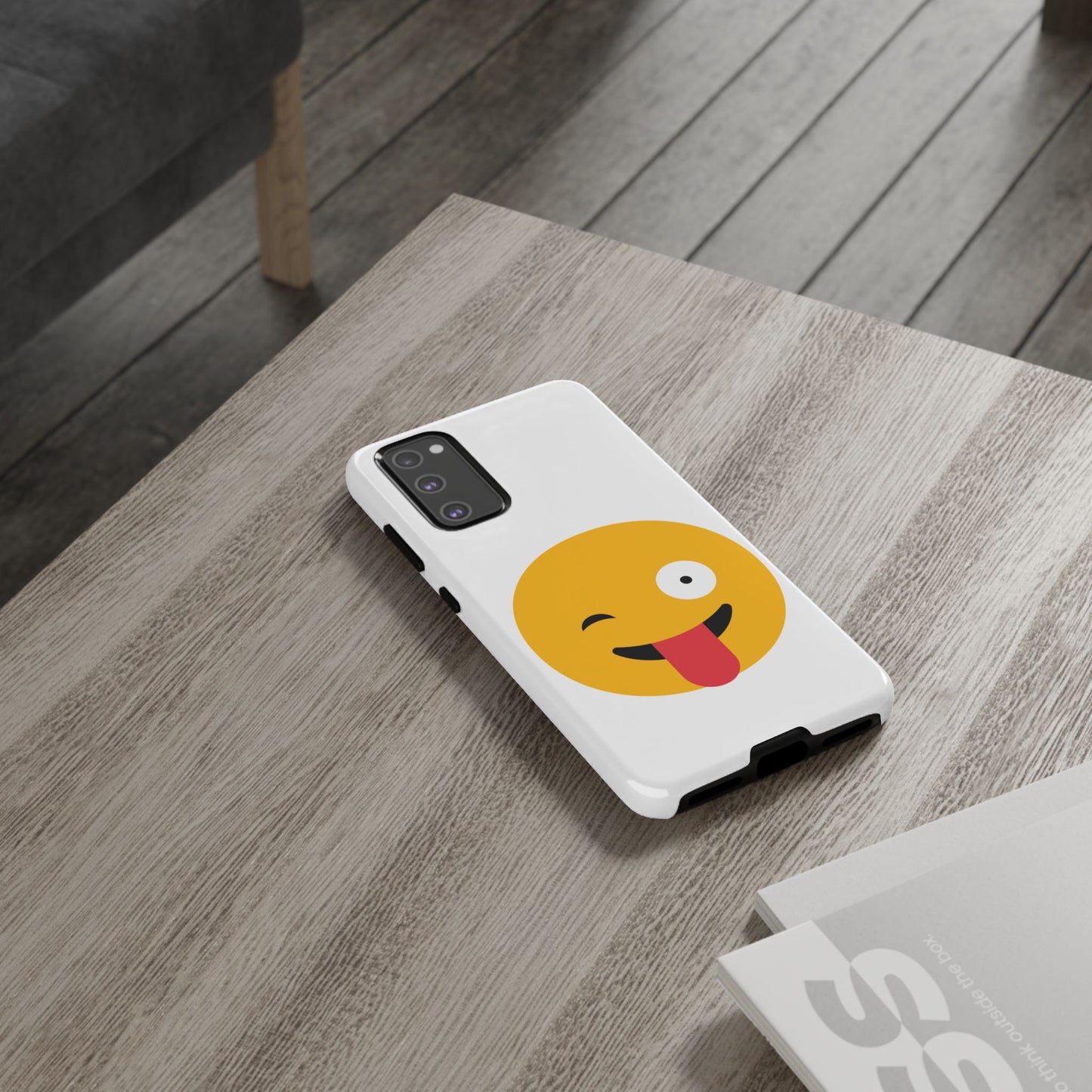 Playful Emoji Phone Case - Tough Cases for Fun Vibes
