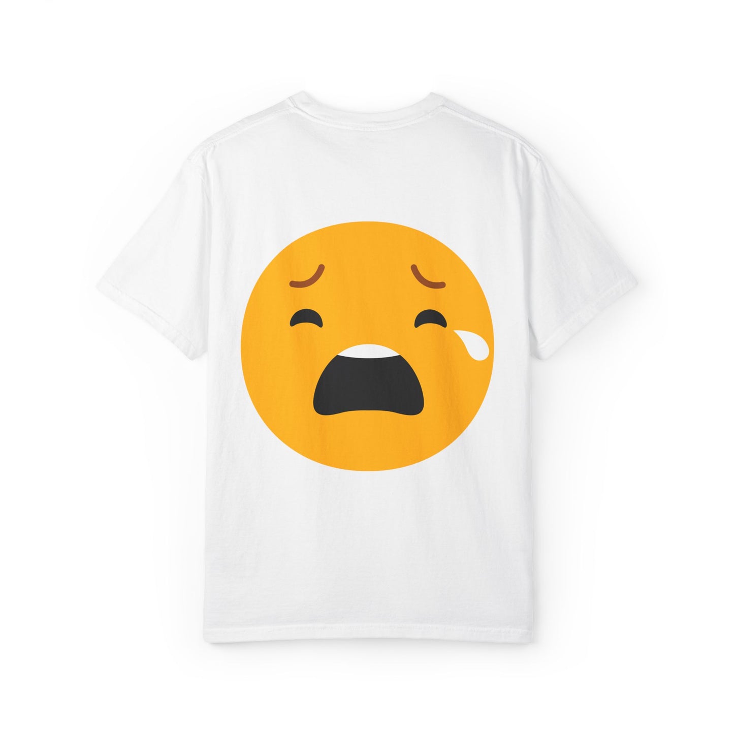 Emotional Support Unisex Tee - Sad Emoji Graphic T-Shirt