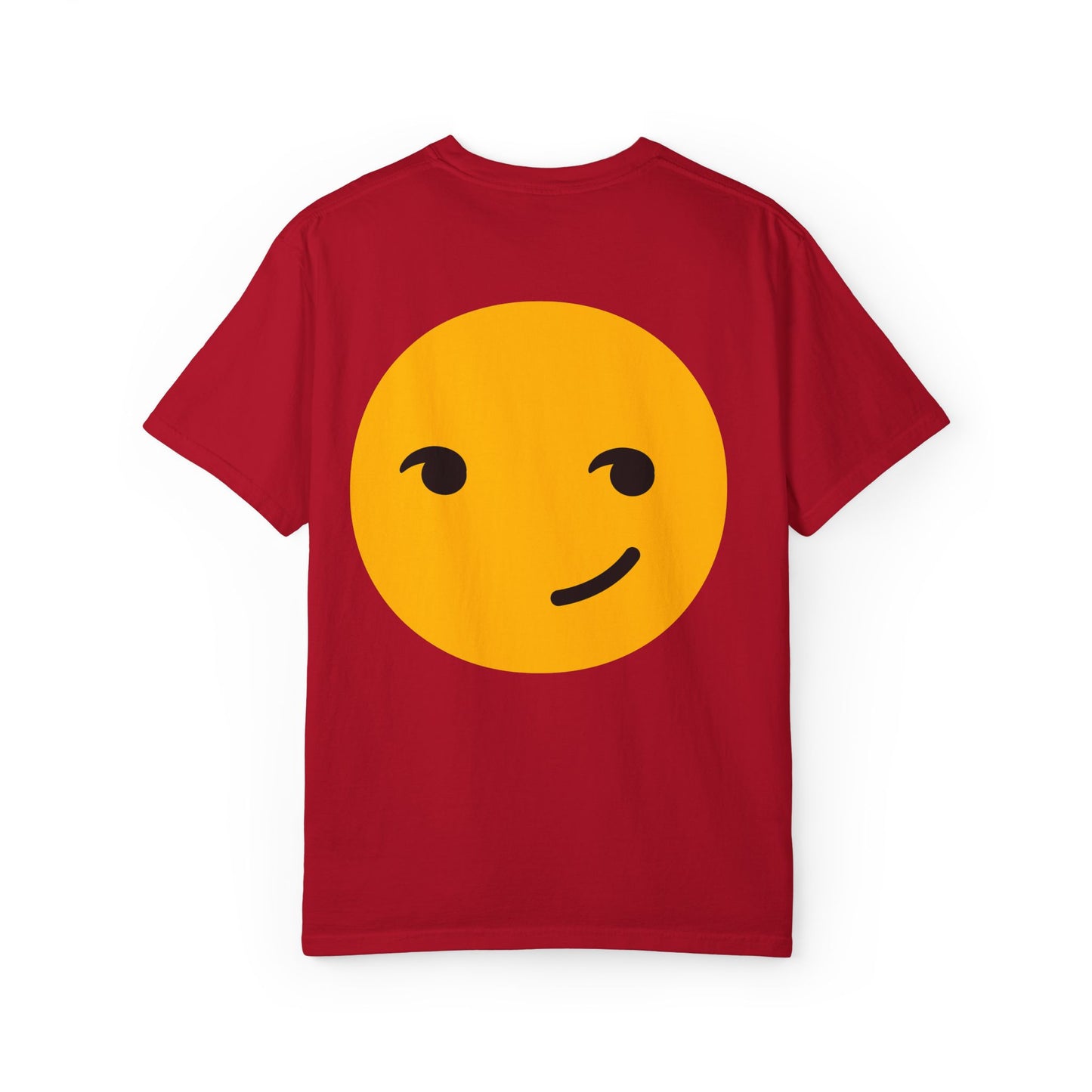 Smile Circle Unisex Garment-Dyed T-Shirt - Fun Casual Tee for Everyday Wear