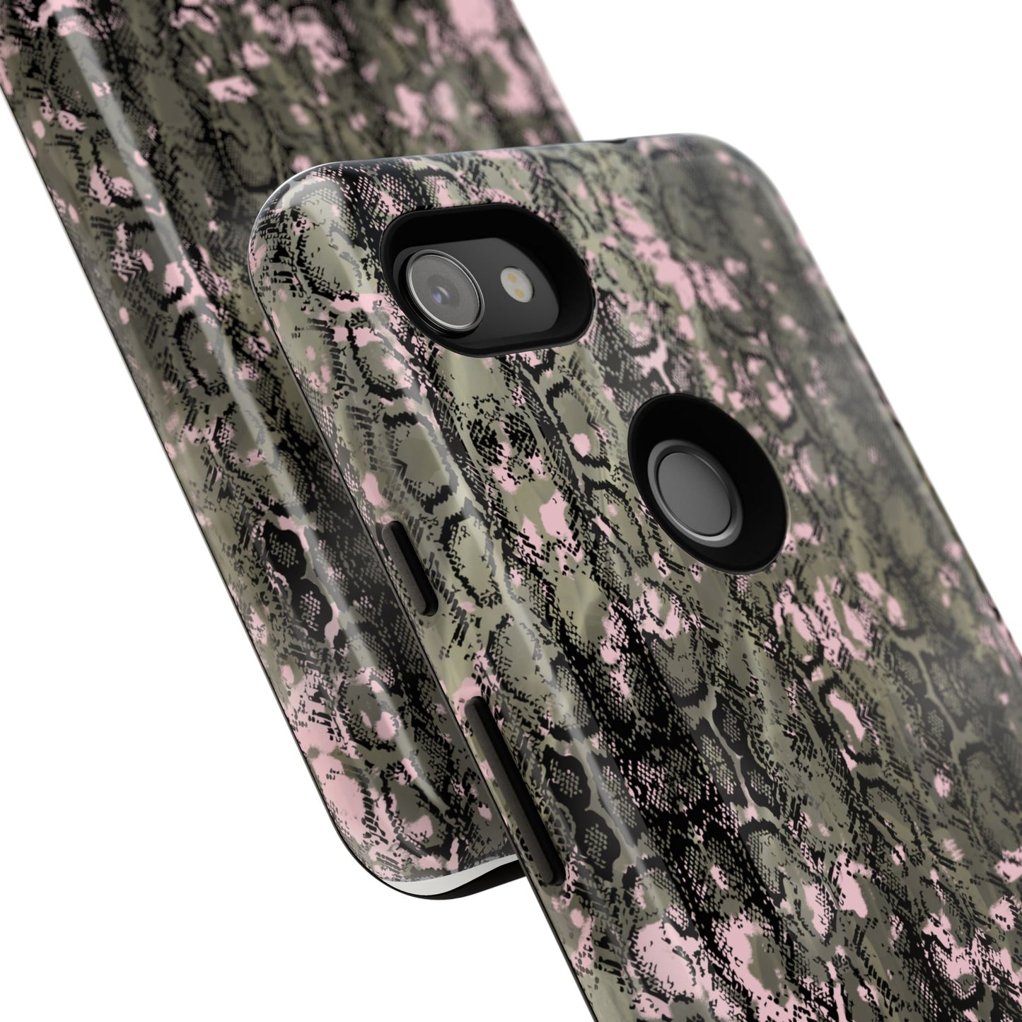Camo Snake Pattern Phone Case – Rugged Protection Meets Bold Style Turn heads while protecting your phone with this fierce camo snake pattern case—where urban edge meets outdoor grit.