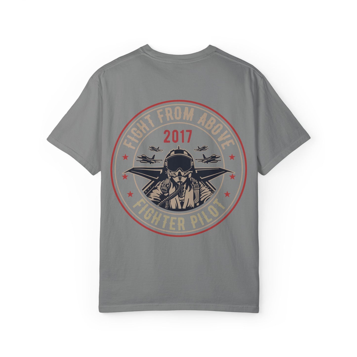 Vintage Fighter Pilot T-Shirt, Unisex Aviation Tee, Gift for Aviation Lovers, Military Shirt, Airplane Enthusiast Apparel