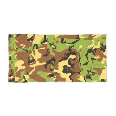 Camo Beach Towel - Ultimate Outdoor Accessory for Summer Fun