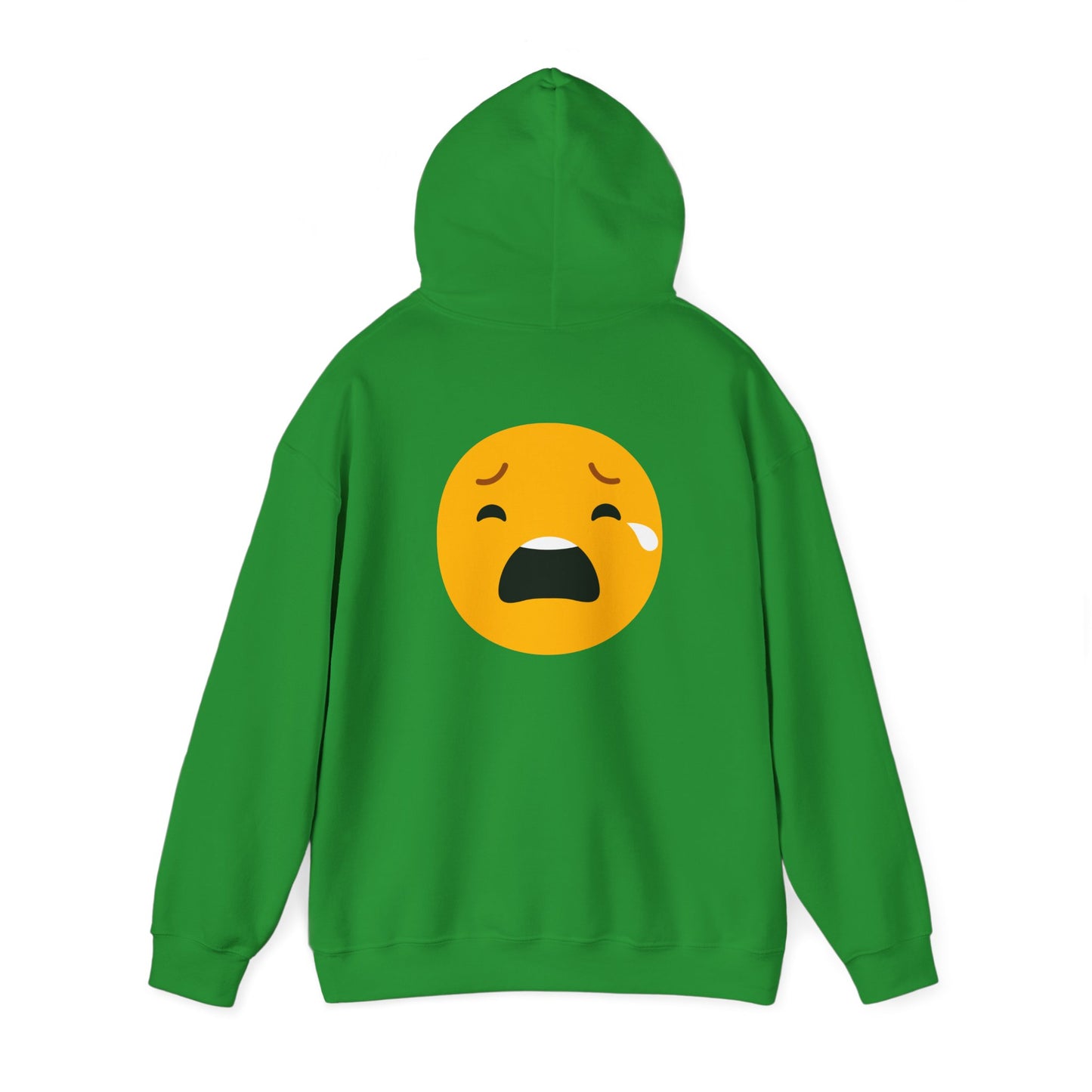 Unisex Heavy Blend™ Sad Emoji Hoodie - Cozy & Expressive Sweatshirt
