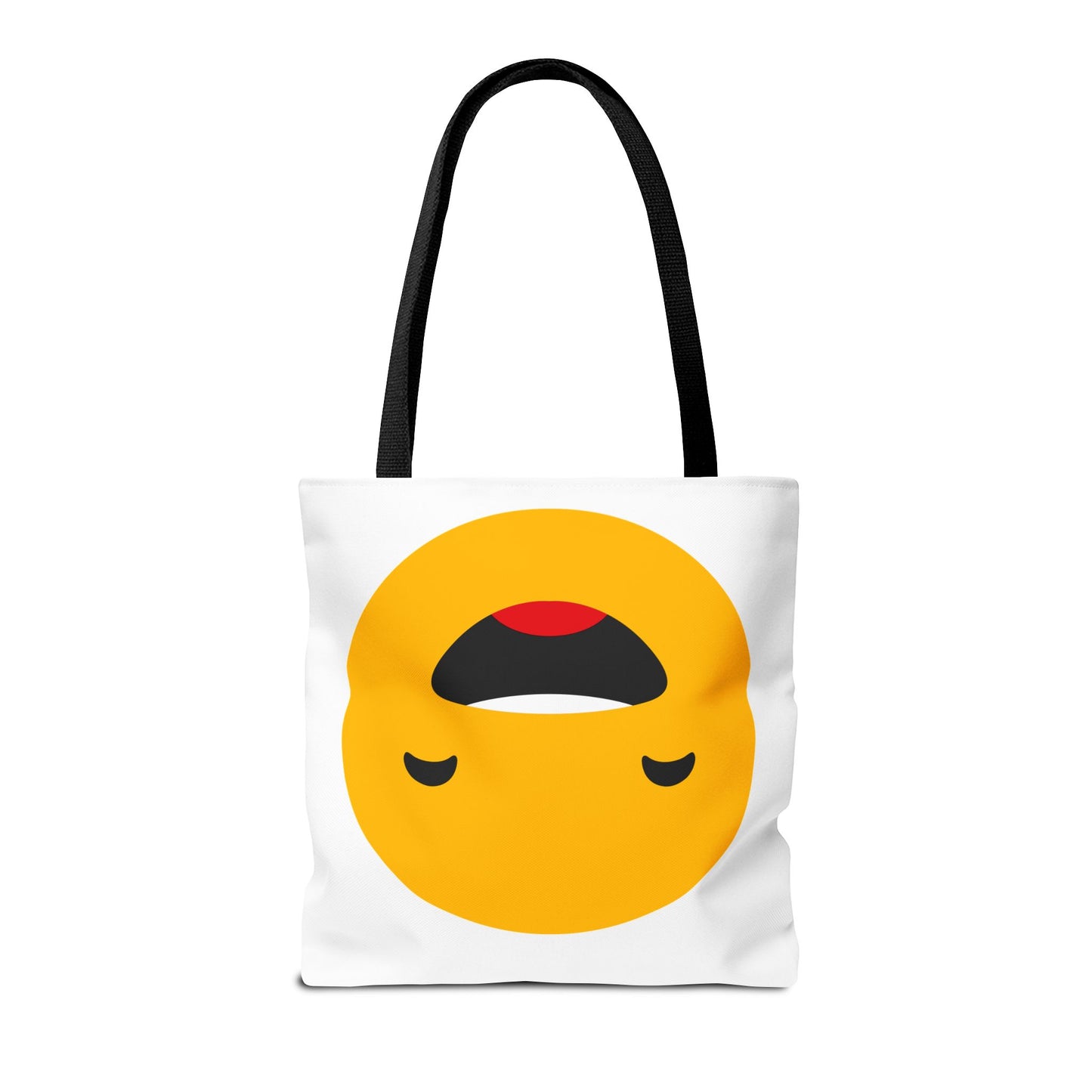 Smiley Face Tote Bag - Fun and Cheerful Reusable Shopping Bag
