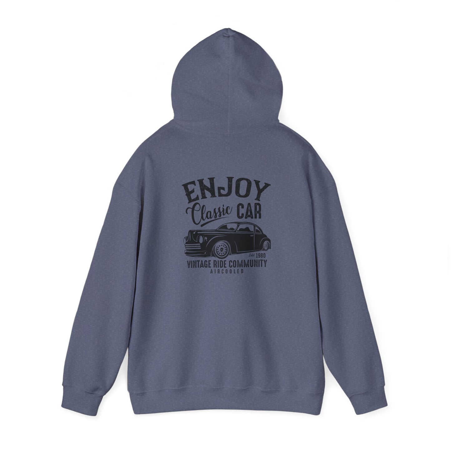 Vintage Car Lover's Hoodie - Enjoy Classic Car Design