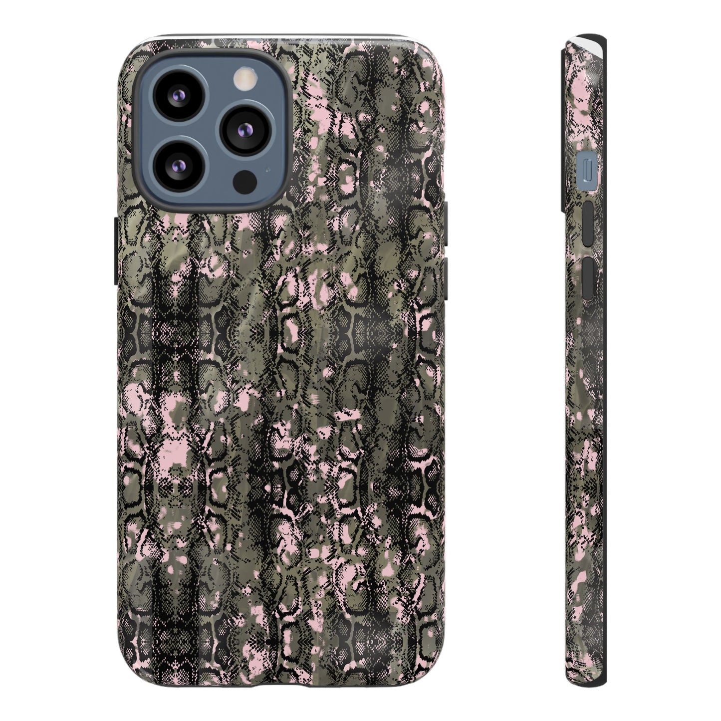 Camo Snake Pattern Phone Case – Rugged Protection Meets Bold Style Turn heads while protecting your phone with this fierce camo snake pattern case—where urban edge meets outdoor grit.