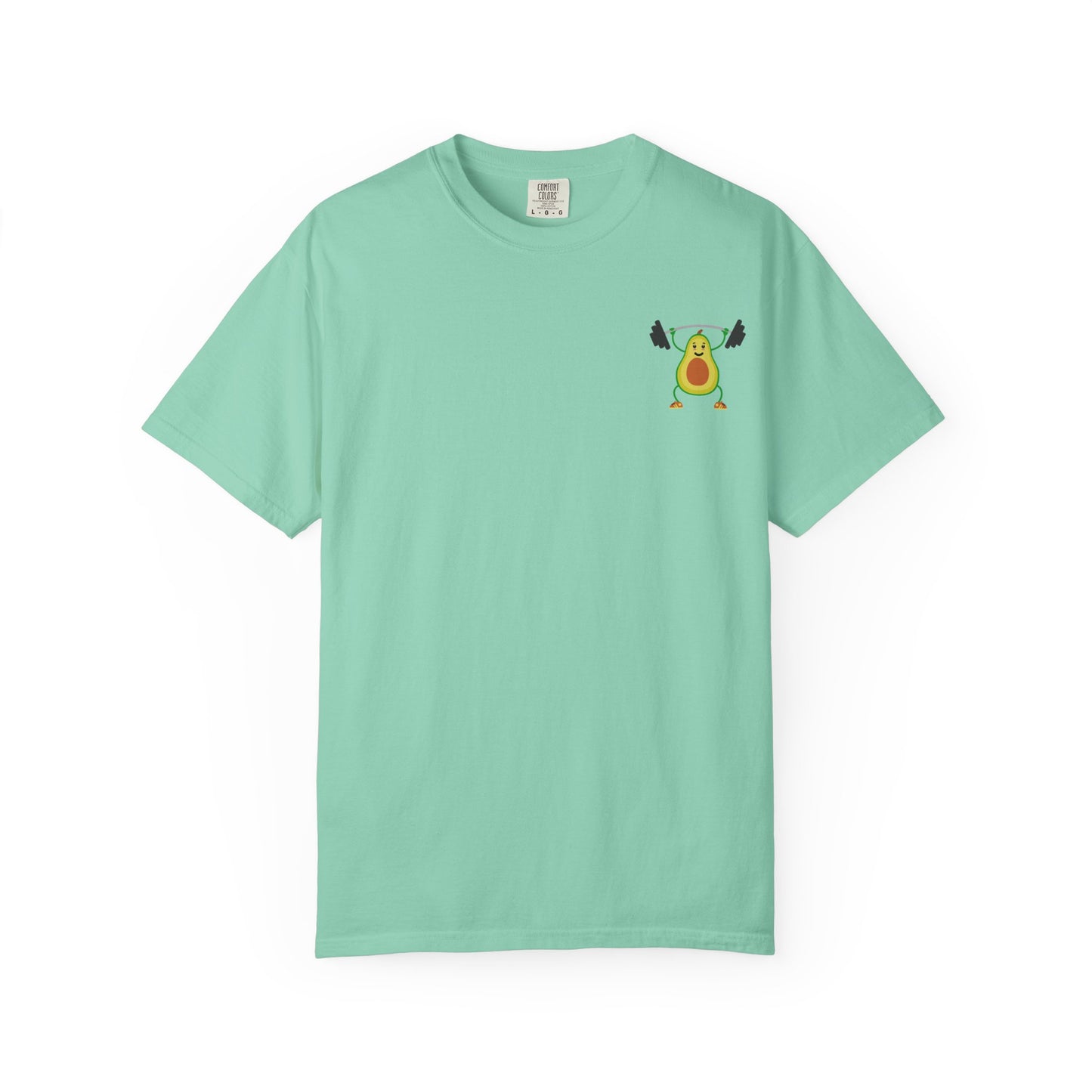Funny Avocado Workout Unisex T-Shirt - Perfect for Fitness Lovers & Healthy Eating Enthusiasts