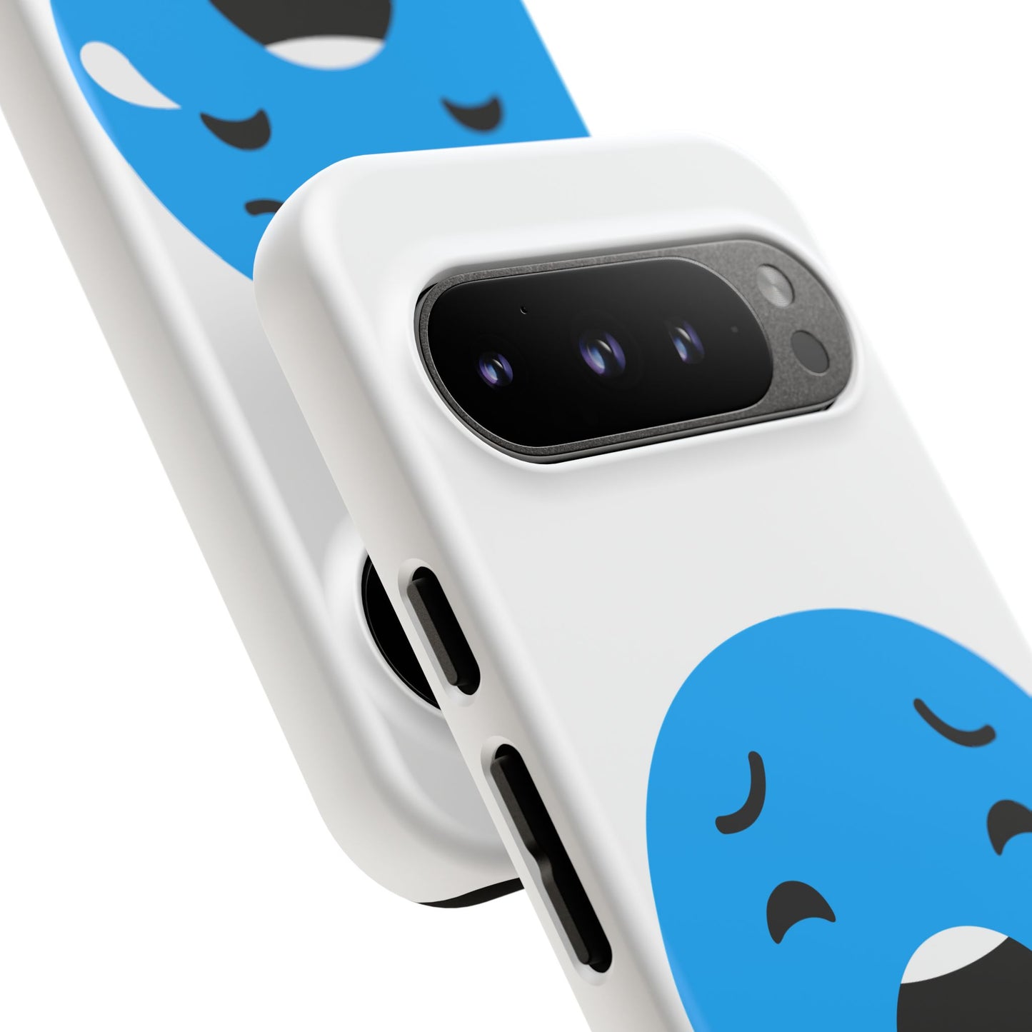 Funny Sad Face Phone Case - Tough and Stylish