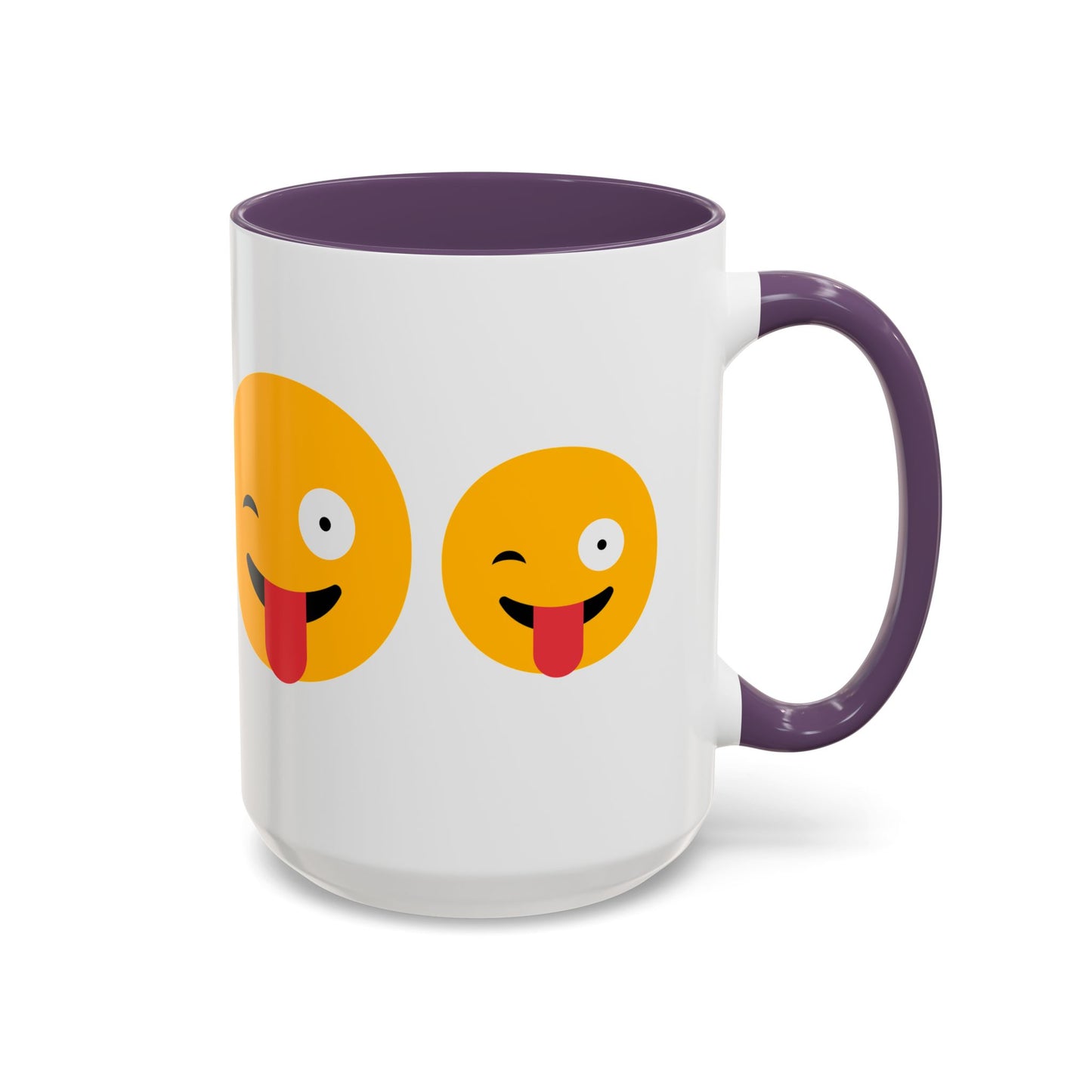 Playful Emoji Coffee Mug | Fun Yellow Faces 11oz & 15oz