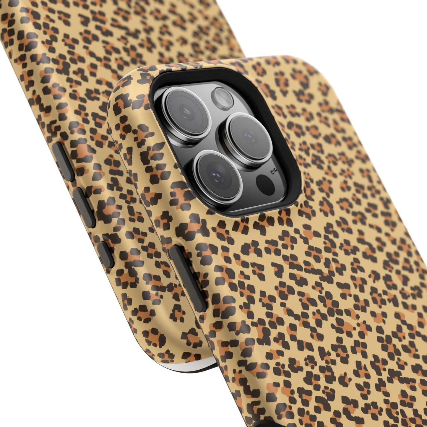 Leopard Print Magnetic Tough Case for iPhone – Bold Style, Rugged Protection Make a fierce statement while keeping your iPhone safe with this stylish and durable magnetic tough case featuring a trendy leopard print design.