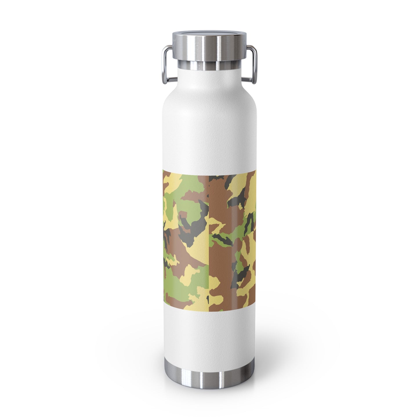 Camouflage Insulated Water Bottle - 22oz Durable Travel Flask