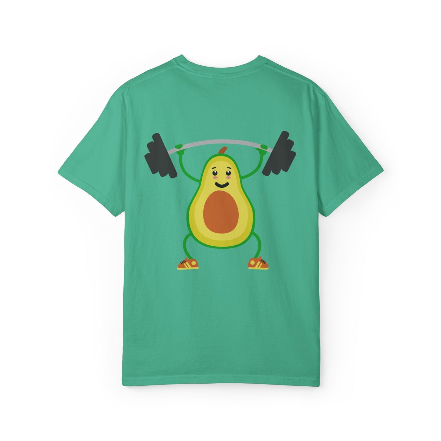 Funny Avocado Workout Unisex T-Shirt - Perfect for Fitness Lovers & Healthy Eating Enthusiasts