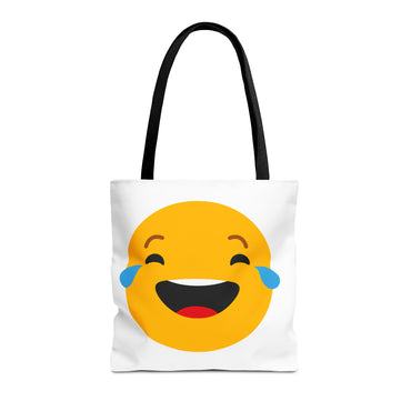 Funny Emoji Tote Bag - Smiling & Laughing Faces