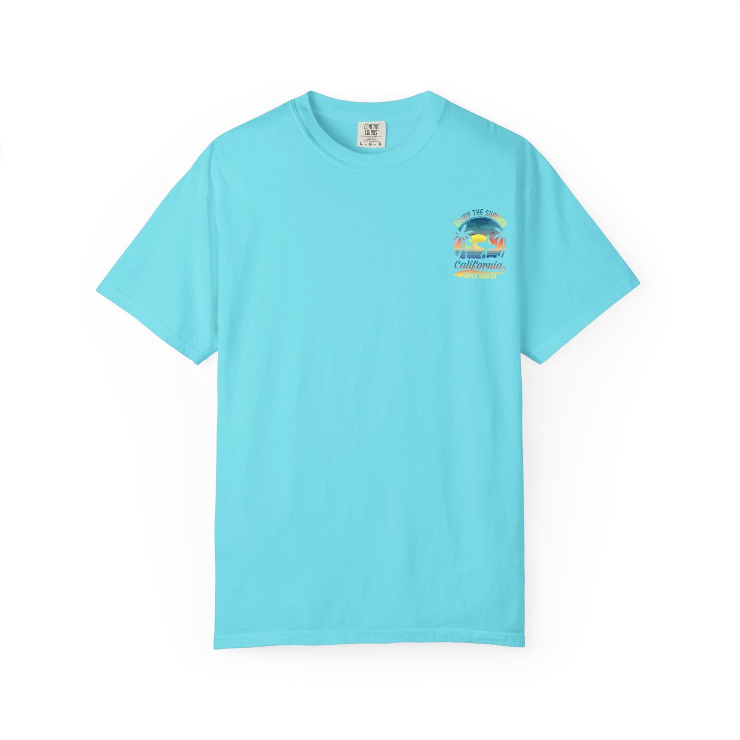 California Summer Vibes T-Shirt, Unisex Beach Tee, Surfing Apparel, Gift for Surfers, Summer Wardrobe Essential
