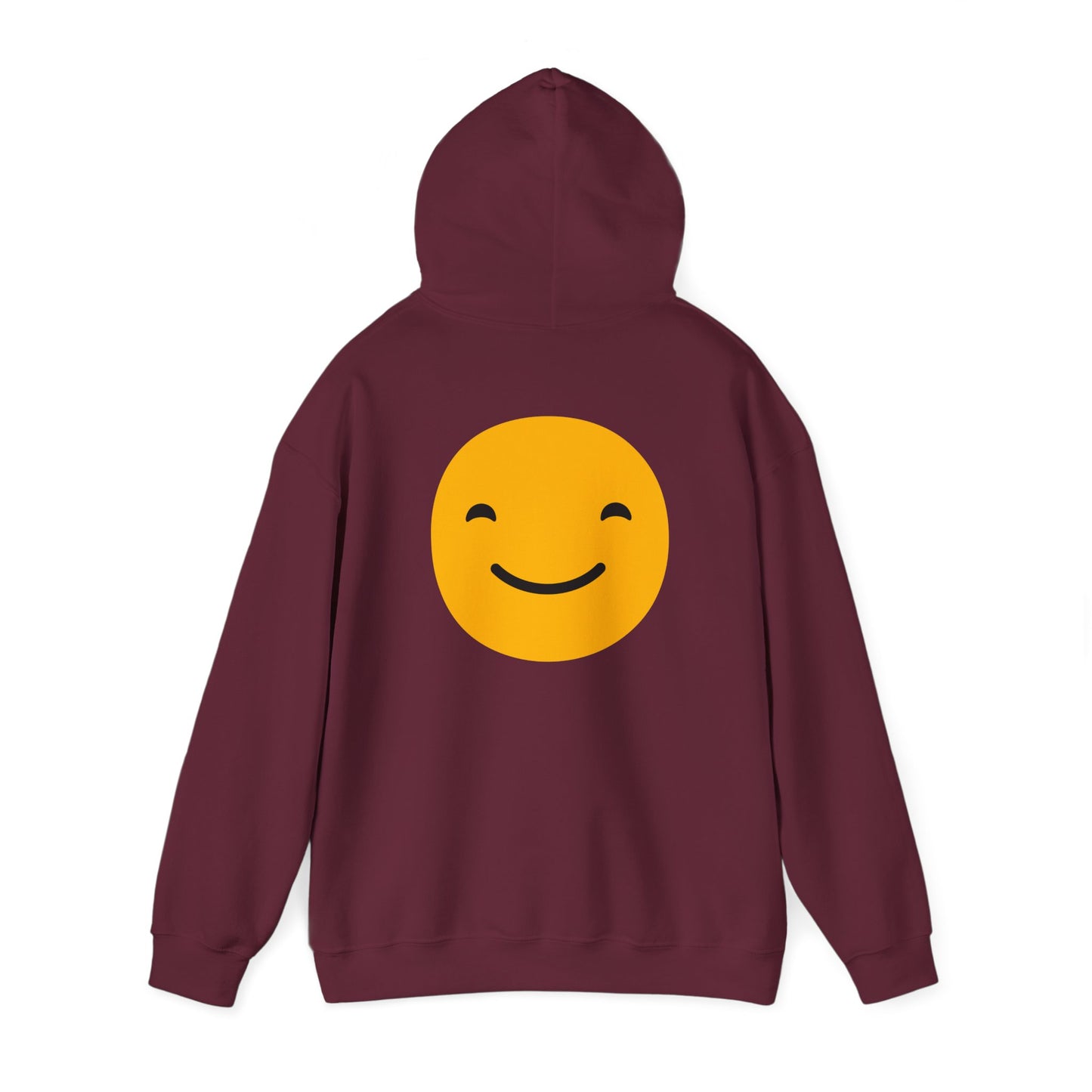 Smiley Face Unisex Hoodie - Happy Vibe Sweatshirt
