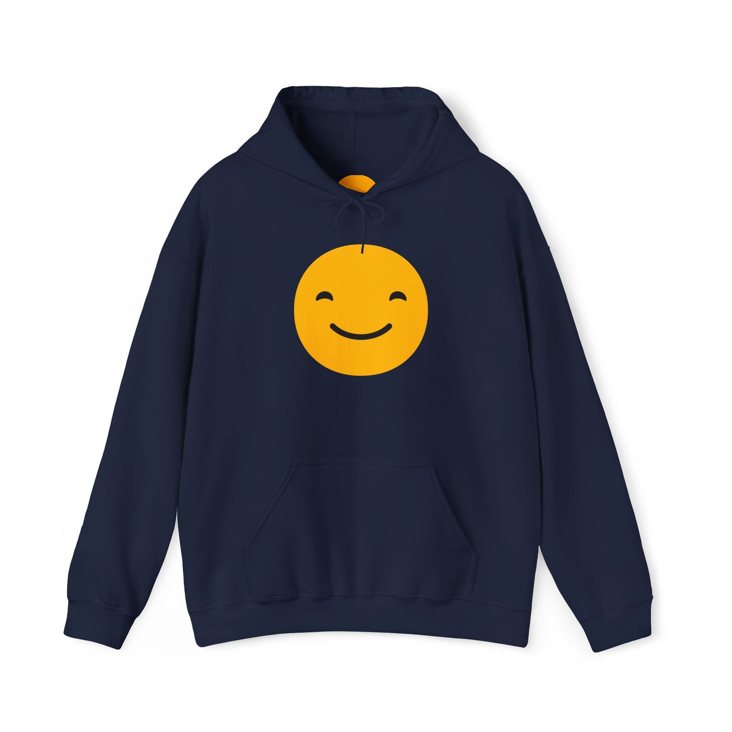 Smiley Face Unisex Hoodie - Happy Vibe Sweatshirt