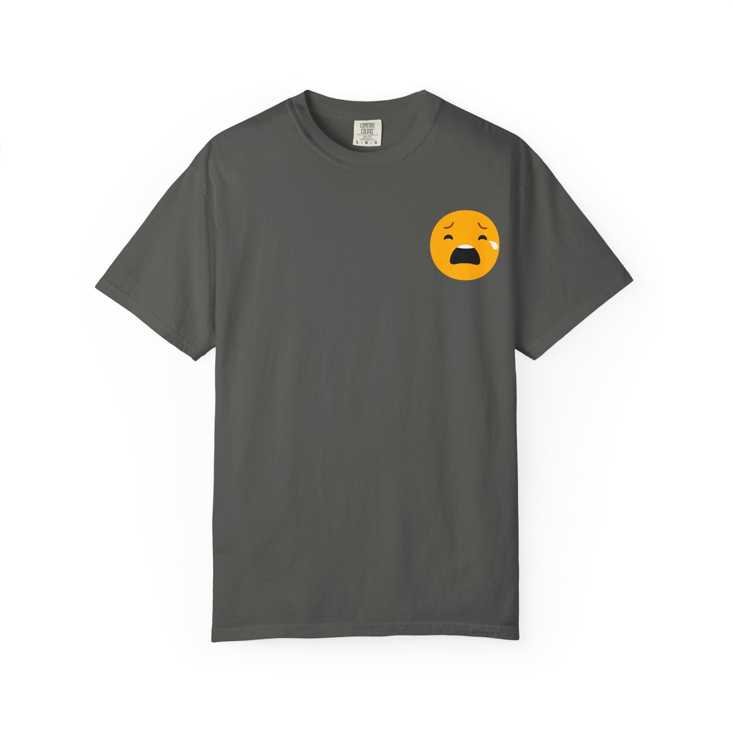 Emotional Support Unisex Tee - Sad Emoji Graphic T-Shirt
