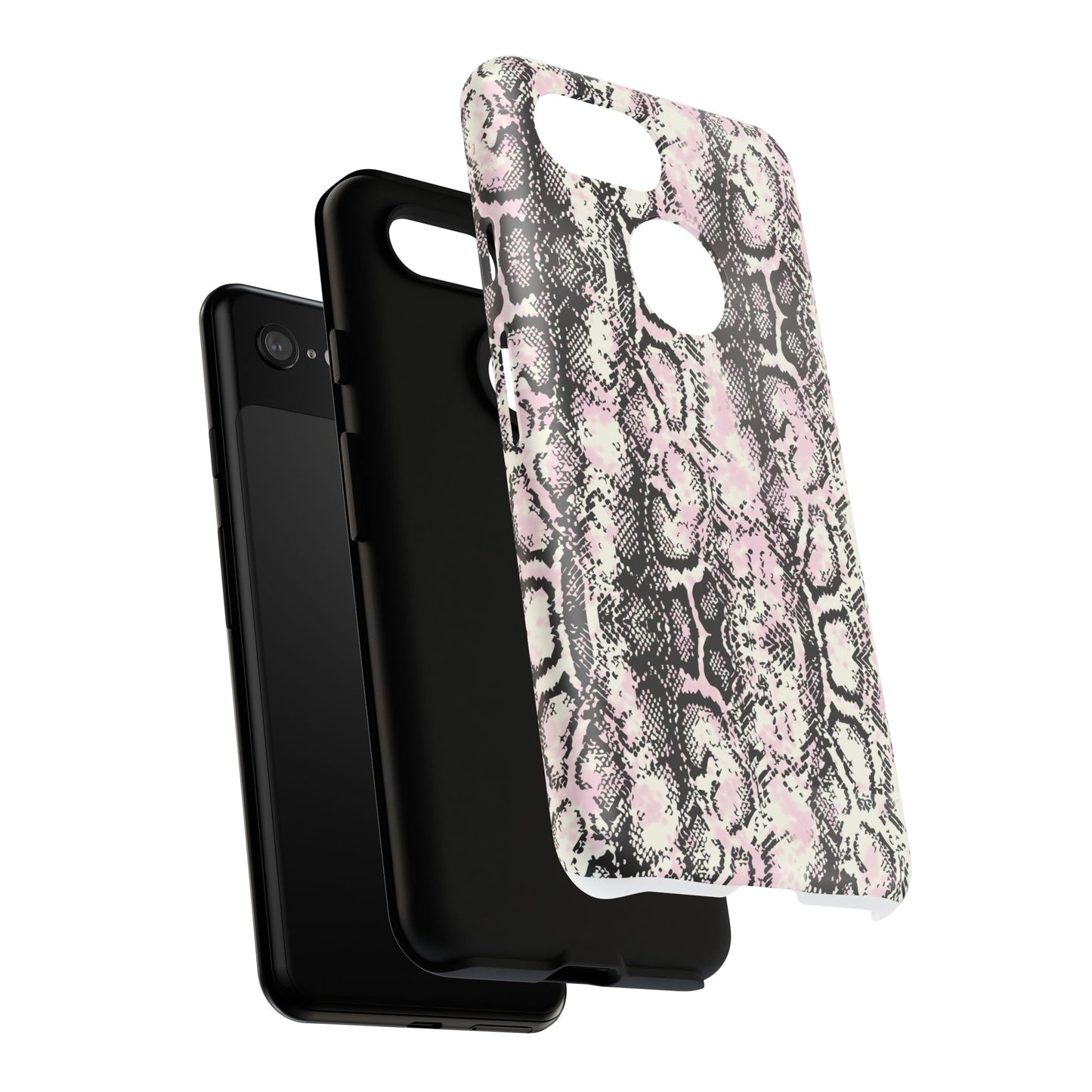 Stylish Snake Print Phone Case – Trendy Design, Tough Protection Make a bold fashion statement while keeping your phone safe with this sleek and durable snake print case.