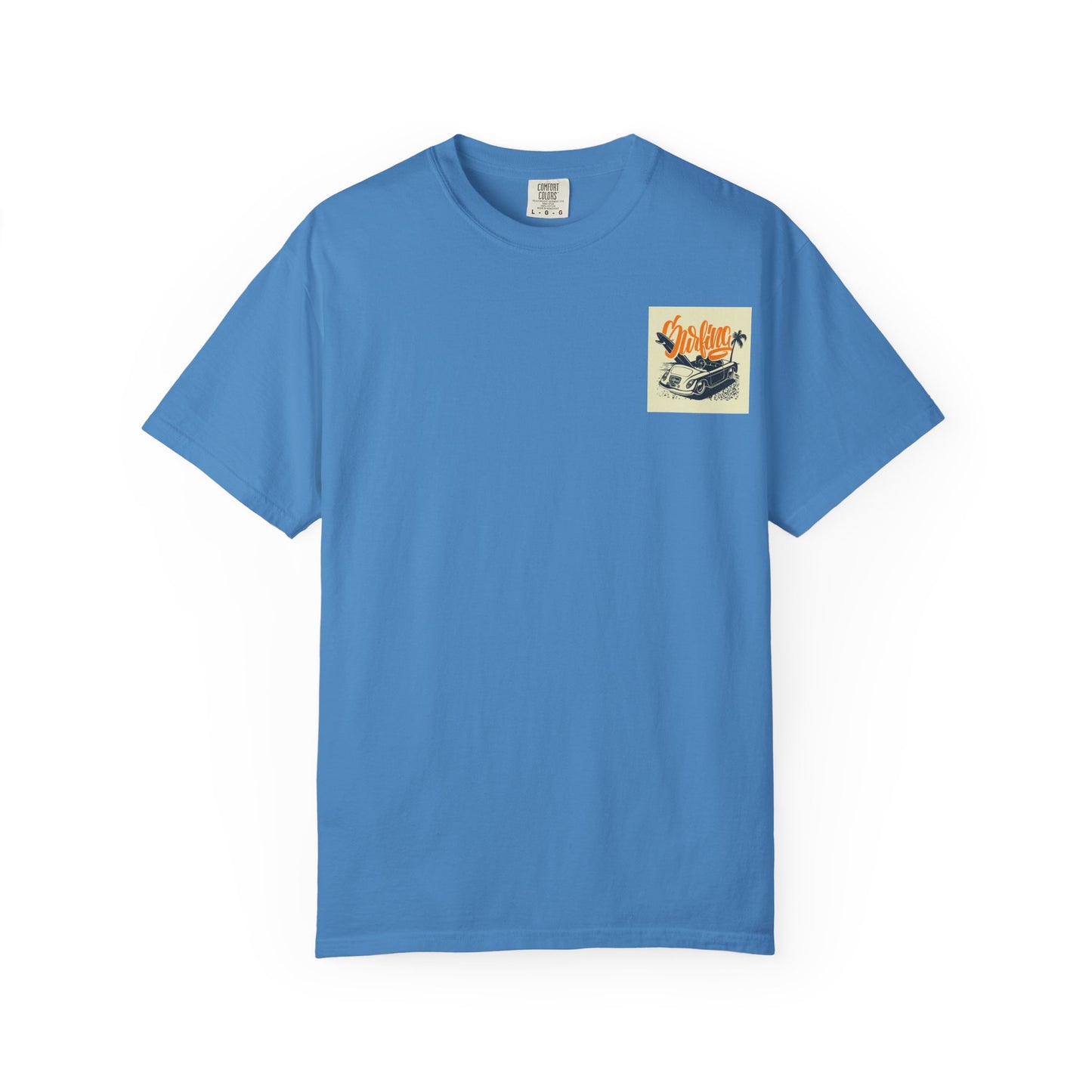 Retro Surfing Unisex T-Shirt, Beach Vibe Tee, Summer Casual Wear, Vacation Shirt, Surf Lover Gift, Ocean Adventure Top