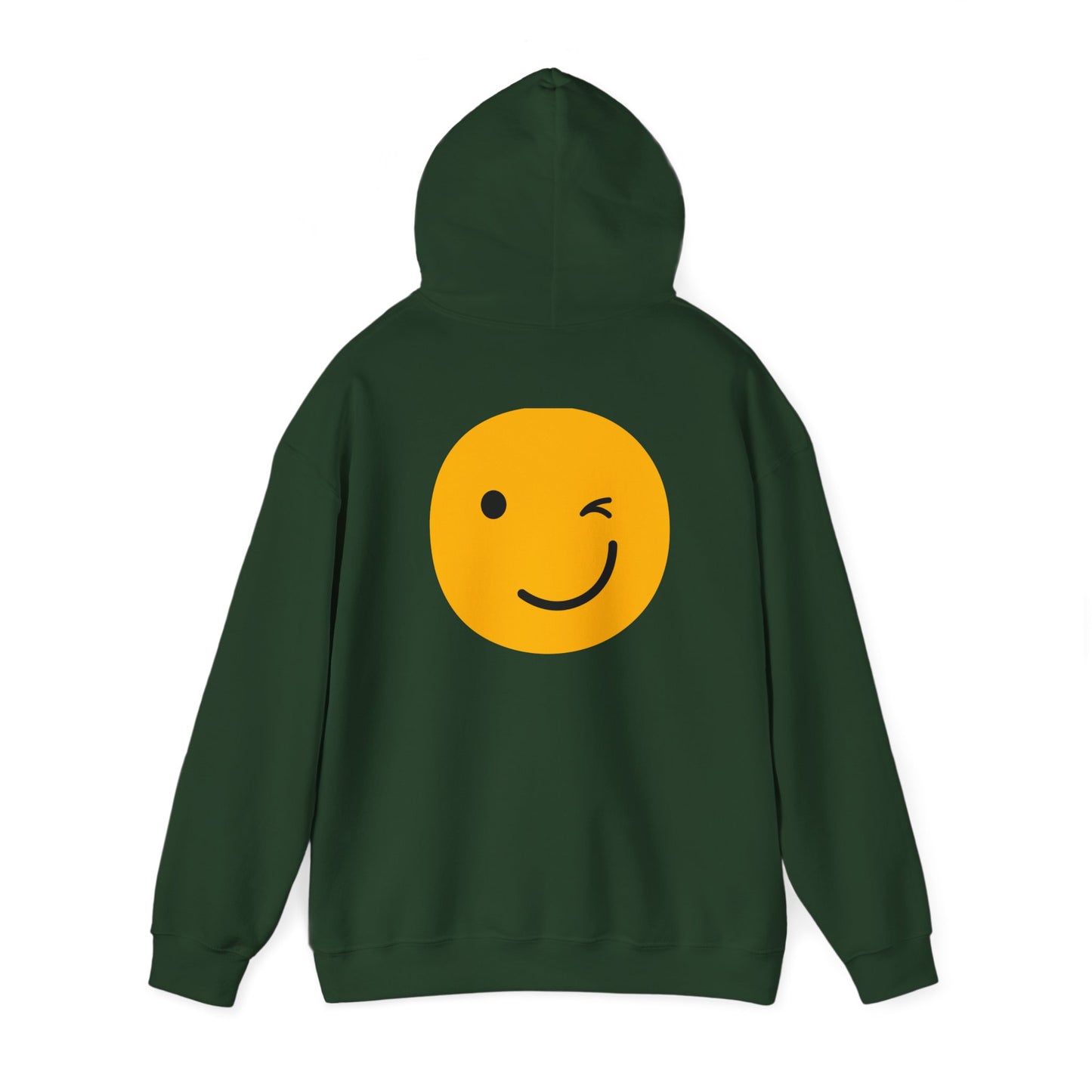 Smiley Face Unisex Hooded Sweatshirt - Fun and Cozy
