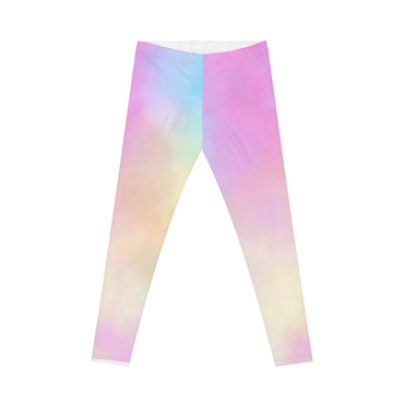 Pastel Tie-Dye Women's Casual Leggings – Comfortable & Stylish for Everyday Wear Embrace comfort and style with these dreamy tie-dye leggings perfect for laid-back days and light workouts.