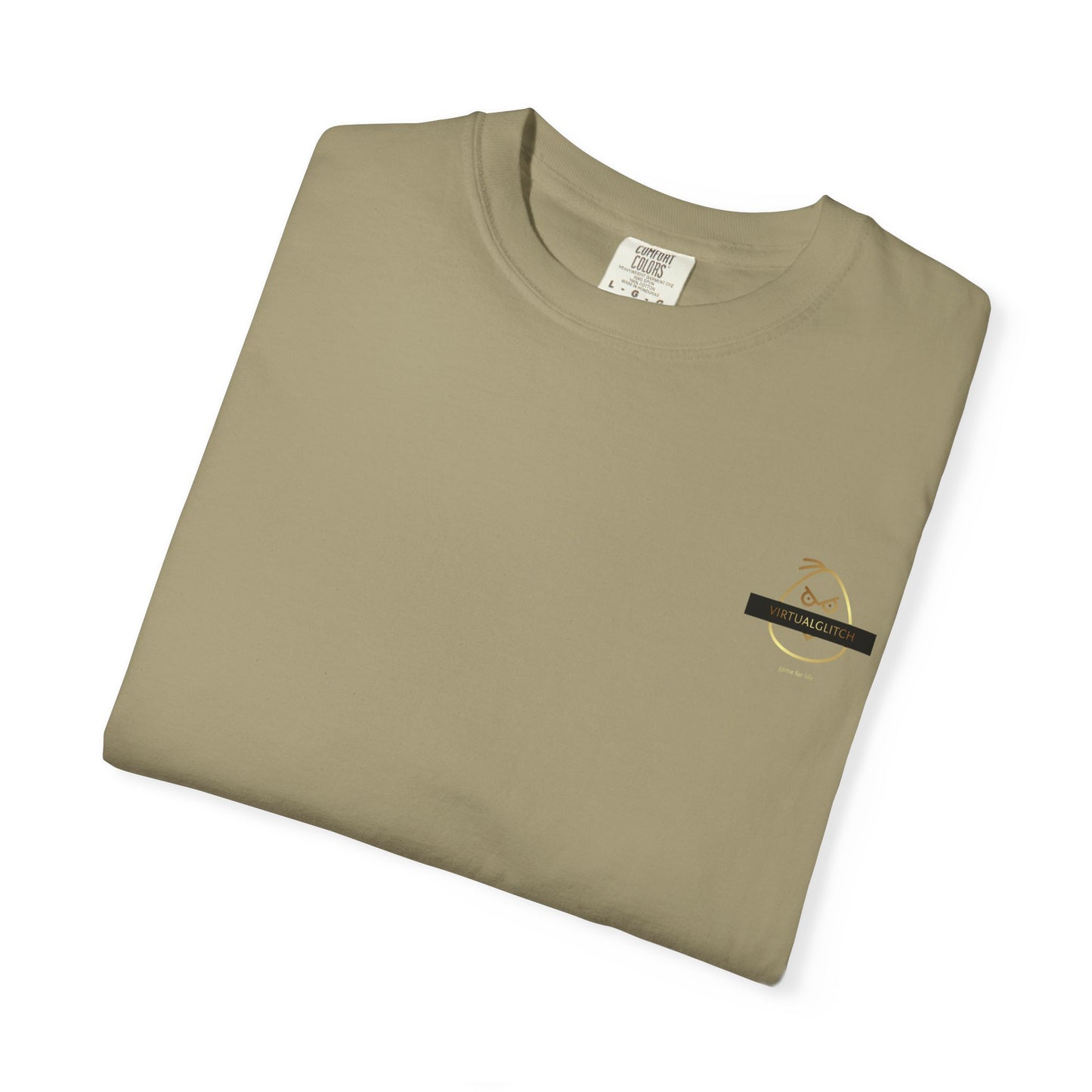 Virtual Glitch Unisex Garment-Dyed T-Shirt - Fun & Stylish Tee for Game Lovers
