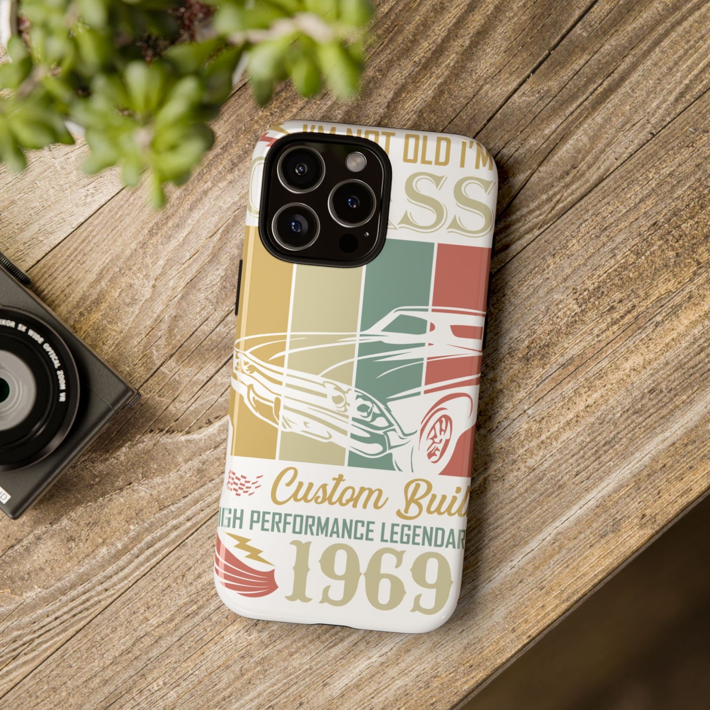 Vintage Classic Car Tough Case - Retro 1969 Design