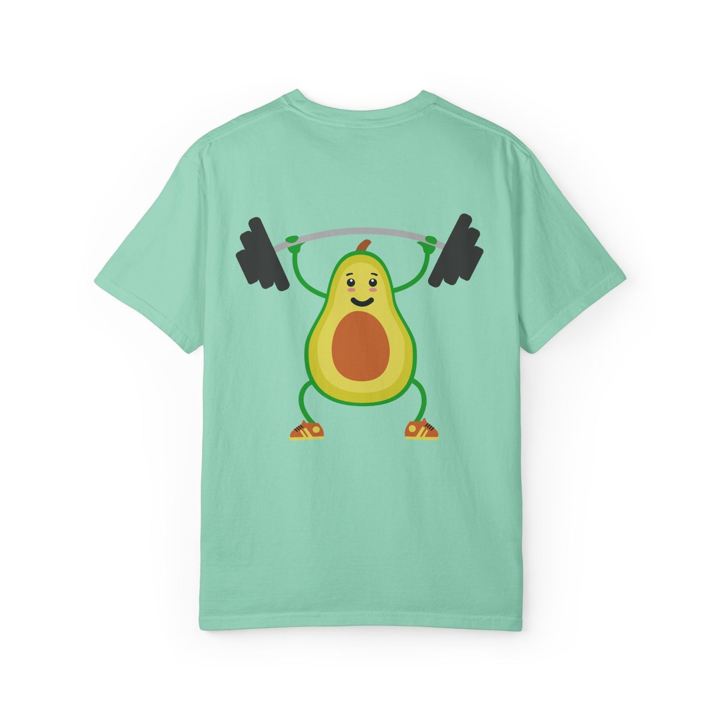 Funny Avocado Workout Unisex T-Shirt - Perfect for Fitness Lovers & Healthy Eating Enthusiasts