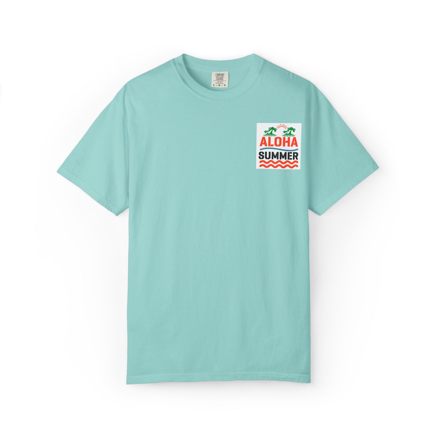 Aloha Summer Unisex T-Shirt, Beach Shirt, Vacation Tee, Summer Apparel, Tropical Graphic Tee, iconic Waikiki Beach Maui ,Oahu
